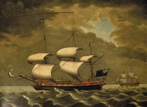 British Tars, 1740-1790: Slave Ship (?), c. 1780