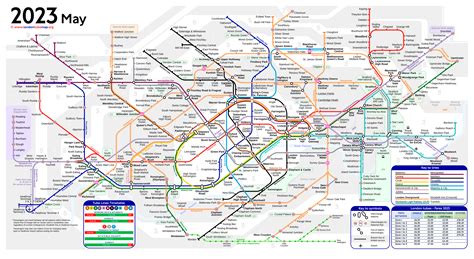 London Tube Map Zone 1