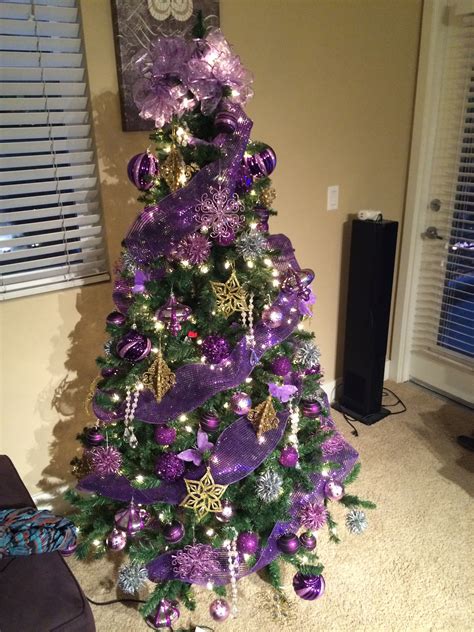 30+ Red And Purple Christmas Tree – DECOOMO