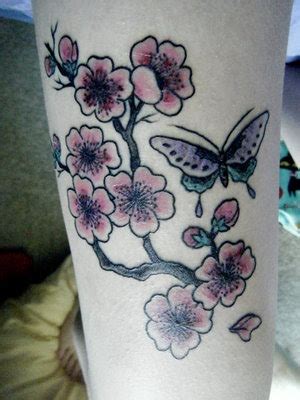 Chinese Cherry Blossom Tattoos, Symbol of Love | Best Tattoo Pictures