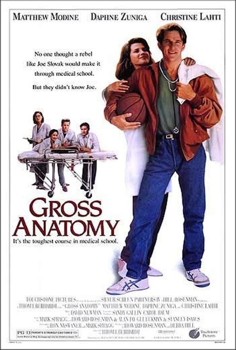 Gross Anatomy Movie Poster (1989) | Gross anatomy, Christine lahti, Anatomy