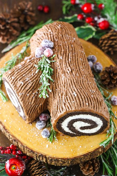 Easy Chocolate Yule Log Cake | Bûche de Noël Recipe