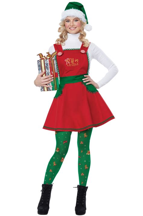 Elf in Charge Adult Costume - PureCostumes.com