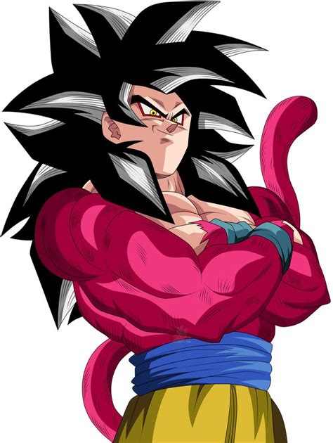 Goku Super Saiyajin 4 by arbiter720 on DeviantArt | Anime dragon ball ...