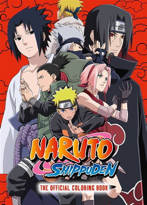 NARUTO SHIPPUDEN: The Official Coloring Book | Book by VIZ Media ...