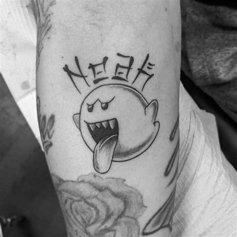 40 Mario Ghost Tattoo Ideas for Men