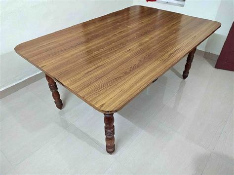 Wood Top 8 Seater Wooden Dining Table at Rs 4850/piece in Chennai | ID ...