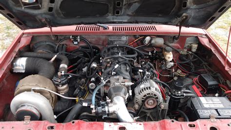 1987 Ford Ranger Truck LS4 V-8 Engine Swap