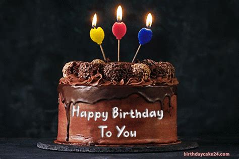 Birthday Cake Animated Gif With Name : Animated Birthday Cake Images ...