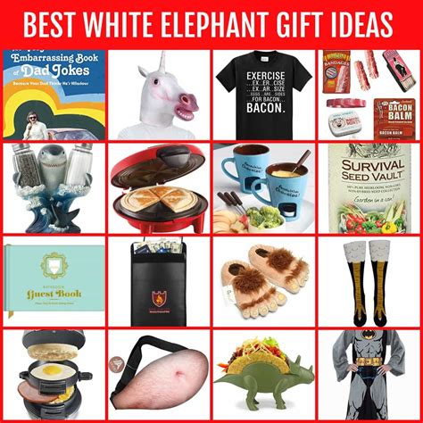 The BEST White Elephant Gifts - Funny, Useful & DIY Ideas! | Lil' Luna