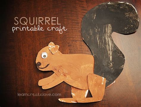 Creative Squirrel Crafts for Kids - Craftionary