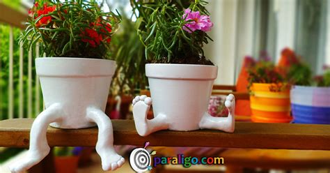 Ceramic pots with feet Diy | Paraligo.com