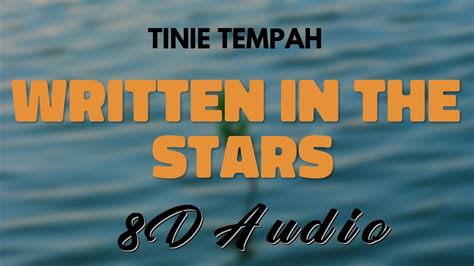 Tinie Tempah Feat. Eric Turner - Written In The Stars [8D AUDIO] - YouTube