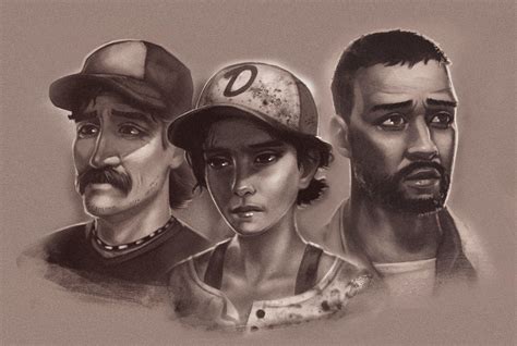 ArtStation - The walking dead Fanart