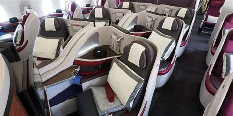 A Look at Business and Coach in Qatar's Gorgeous Airbus A350