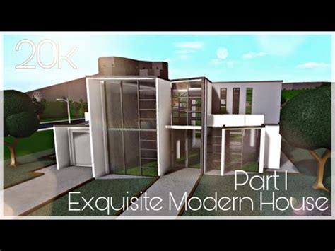 Small Modern House Bloxburg 20K - • 2 bedrooms • 1 heyo peeps!!