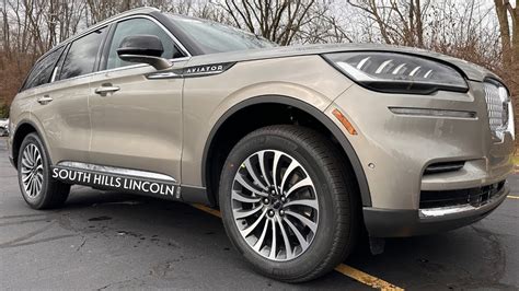 2023 Lincoln Aviator New Color - Jewel Sandstone Premium - YouTube