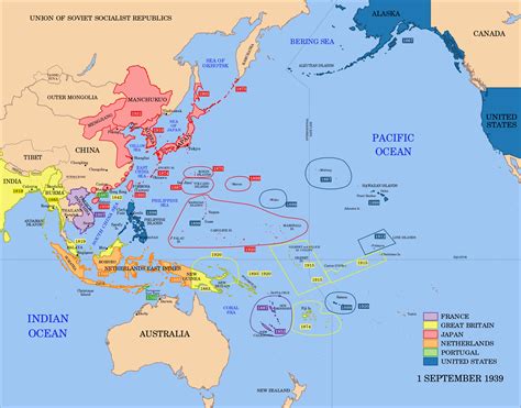 Map Of Pacific | World Map 07