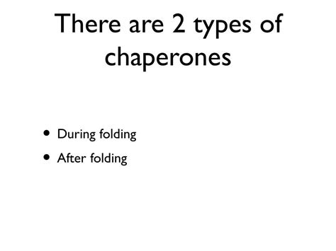 Chaperone Proteins