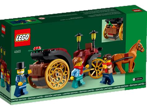 LEGO 40603 Wintertime Carriage Ride en 40604 Christmas Decor Set vanaf ...