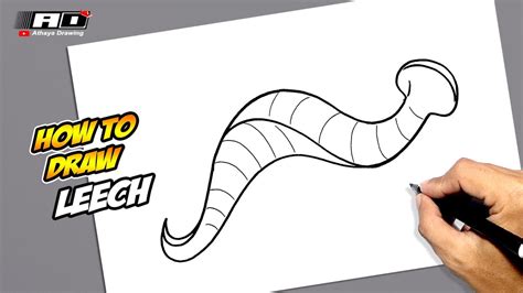 How to draw Leech - YouTube