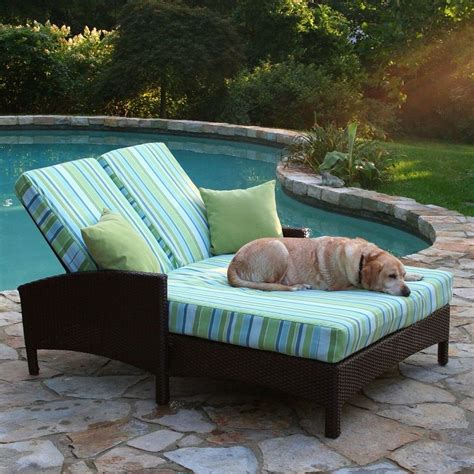 15 Ideas of Double Chaise Lounge Outdoor Chairs