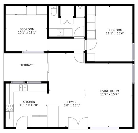 Simple Floor Plan Design Design Decorating - Image to u