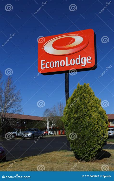 Econo Lodge Exterior Sign And Logo Editorial Photo | CartoonDealer.com ...