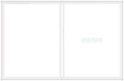 Printable Booklet Template