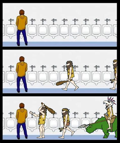 *bonk sounds intensify* | /r/memes | Urinal Etiquette | Know Your Meme