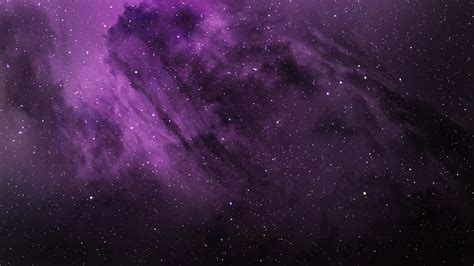 Purple Stars Background