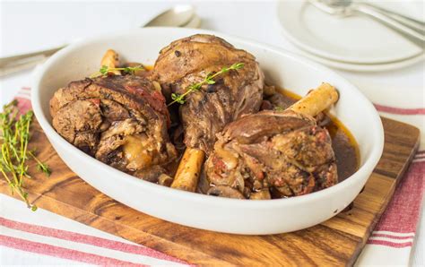 Crock Pot Lamb Shanks Recipe