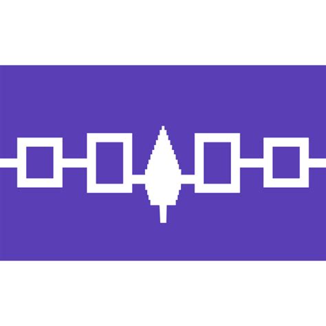 Iroquois Confederacy flag | Free SVG