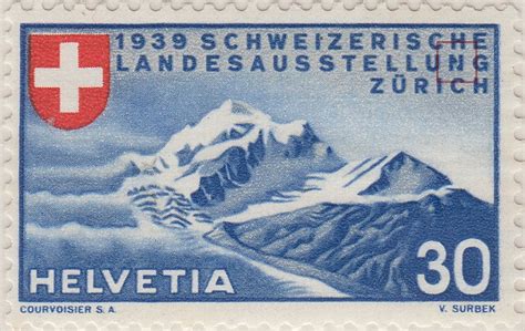 Switzerland: varieties on postage stamps – Commemorative Issues – World ...