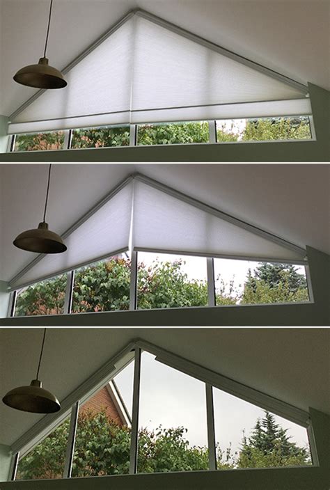 Neat Fitting Trapezoid Window Blinds - Free Quotation