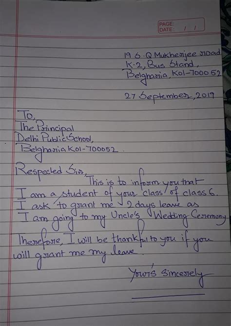 WRITE A LETTER You are the Divesh/Devika of class 6th write an ...