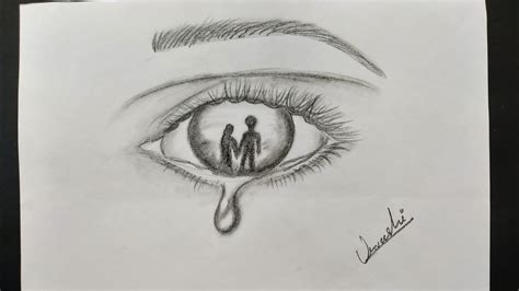 Crying Eye Drawings