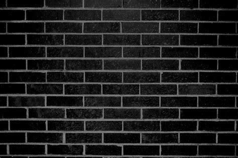 Black Brick Wall Texture – Photos Public Domain