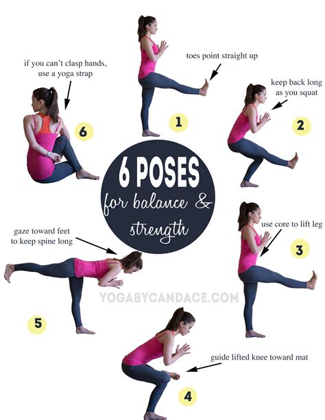 6 Yoga Poses for Balance and Strength — YOGABYCANDACE