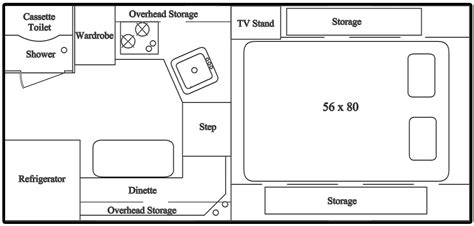 Lance Truck Camper Floor Plans