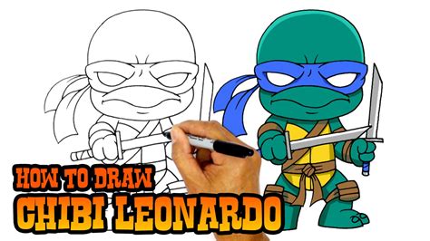 Easy Ninja Turtle Drawing Step By Step