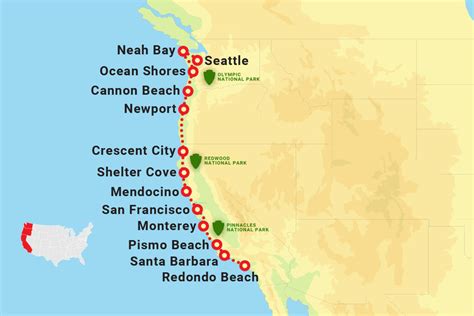 Pacific Coast Highway Motorcycle Tour - Seattle to Los Angeles | Self ...