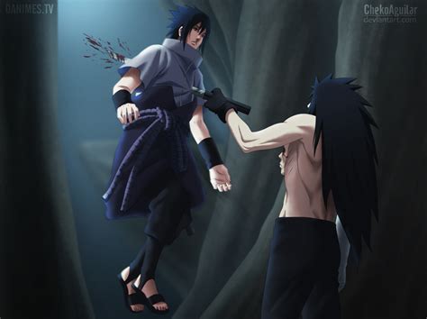 Naruto Manga 661: Sasuke vs Madara by ChekoAguilar on DeviantArt