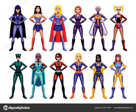 Female Superheroes – Telegraph