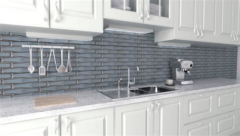 Glass And Tile Backsplash - Kitchen Style At Home Kitchen Inspirations ...