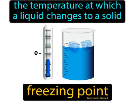 Freezing Point - Easy Science | Science flashcards, Easy science ...