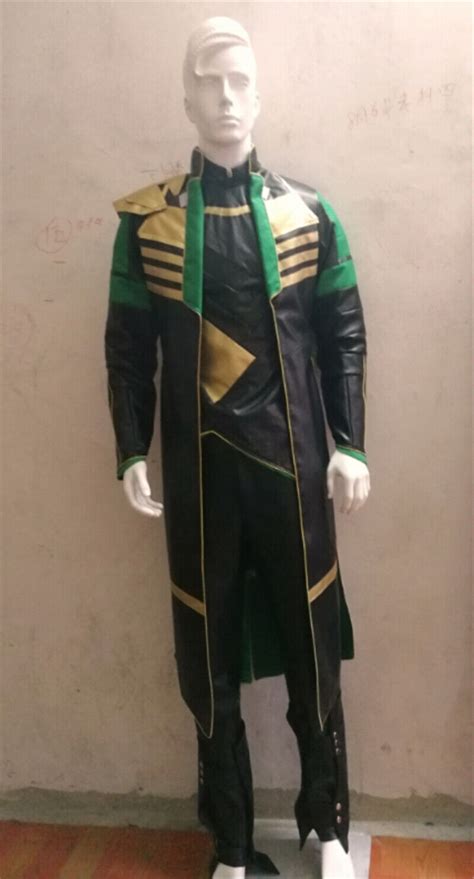 Loki Outfit The Avengers Cosplay Costume Uniform Unisex Cloak Coat ...