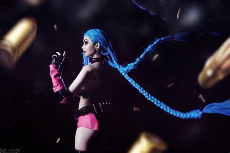 LOL - Jinx - Bullet rain by MilliganVick on DeviantArt