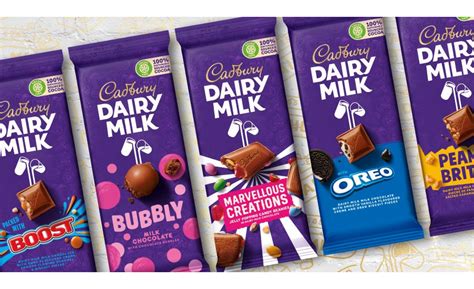 Cadbury Gets New Global Brand Design for Iconic Chocolate Bars | 2020 ...