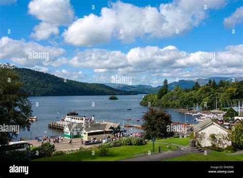 Lake Windermere from Bowness on Windermere, Lake District National Park ...